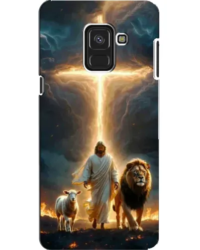 Чохол для Samsung Galaxy A8 2018 (A530F) з картинкою «Лев Юди та Світло» Чохол для Samsung Galaxy A8 2018 (A530F) з картинкою «Лев Юди та Світло»