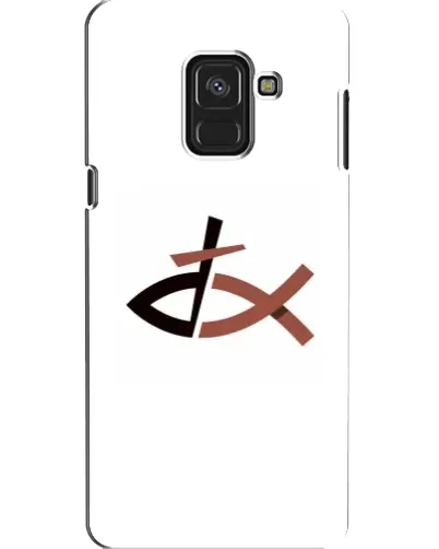Чохол для Samsung Galaxy A8 2018 (A530F) з картинкою «Риба та хрест» Чохол для Samsung Galaxy A8 2018 (A530F) з картинкою «Риба та хрест»