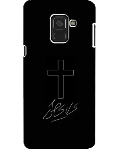 Чехол для Samsung Galaxy A8 2018 (A530F) с картинкой «Графический крест Jesus» Чехол для Samsung Galaxy A8 2018 (A530F) с картинкой «Графический крест Jesus»