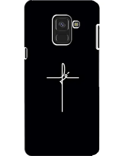 Чехол для Samsung Galaxy A8 2018 (A530F) с картинкой «Тонкий крест» Чехол для Samsung Galaxy A8 2018 (A530F) с картинкой «Тонкий крест»