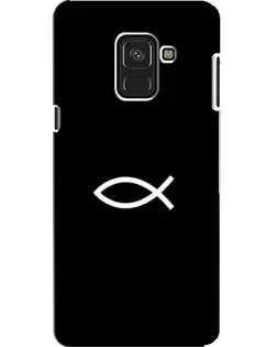 Чехол для Samsung Galaxy A8 2018 (A530F) с картинкой «Символ рыбы Jesus» Чехол для Samsung Galaxy A8 2018 (A530F) с картинкой «Символ рыбы Jesus»