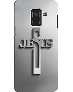 Чехол для Samsung Galaxy A8 2018 (A530F) с картинкой «Металлический крест Jesus» Чехол для Samsung Galaxy A8 2018 (A530F) с картинкой «Металлический крест Jesus»