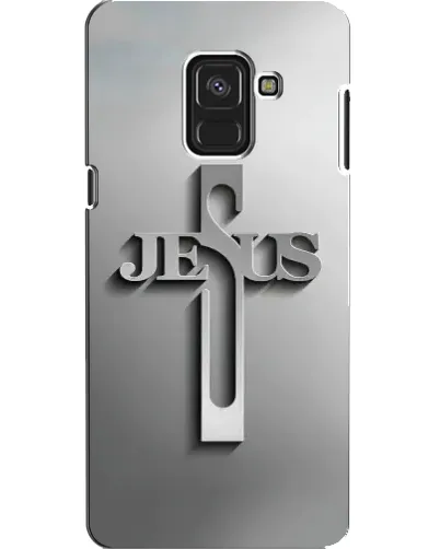 Чехол для Samsung Galaxy A8 2018 (A530F) с картинкой «Металлический крест Jesus» Чехол для Samsung Galaxy A8 2018 (A530F) с картинкой «Металлический крест Jesus»