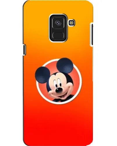 Чехол для Samsung Galaxy A8 2018 (A530F) с картинкой «Mickey в круге»