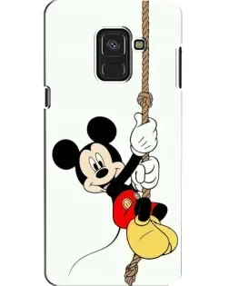 Чехол для Samsung Galaxy A8 2018 (A530F) с картинкой «Mickey на канате»