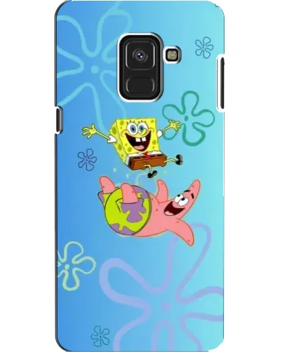 Чехол для Samsung Galaxy A8 2018 (A530F) с картинкой «Спанч Боб и Патрик» Чехол для Samsung Galaxy A8 2018 (A530F) с картинкой «Спанч Боб и Патрик»