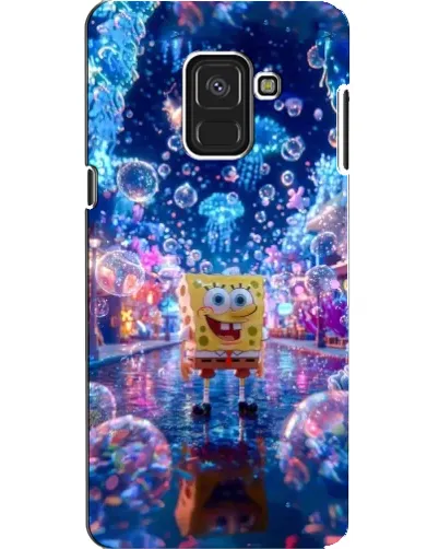 Чехол для Samsung Galaxy A8 2018 (A530F) с картинкой «Неоновый океан» Чехол для Samsung Galaxy A8 2018 (A530F) с картинкой «Неоновый океан»