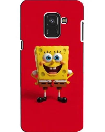 Чехол для Samsung Galaxy A8 2018 (A530F) с картинкой «Спанч Боб на красном» Чехол для Samsung Galaxy A8 2018 (A530F) с картинкой «Спанч Боб на красном»