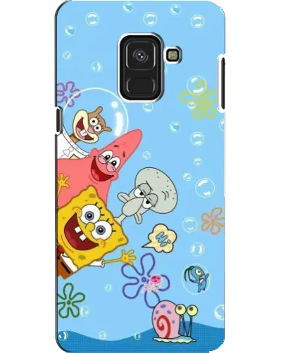 Чехол для Samsung Galaxy A8 2018 (A530F) с картинкой «Веселые пузырьки» Чехол для Samsung Galaxy A8 2018 (A530F) с картинкой «Веселые пузырьки»