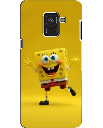 Чехол для Samsung Galaxy A8 2018 (A530F) с картинкой «Позитивный Губка Боб» Чехол для Samsung Galaxy A8 2018 (A530F) с картинкой «Позитивный Губка Боб»