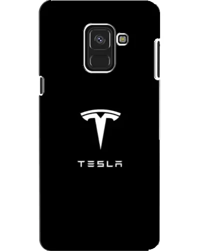 Чохол для Samsung Galaxy A8 2018 (A530F) з картинкою «Tesla White Logo» Чохол для Samsung Galaxy A8 2018 (A530F) з картинкою «Tesla White Logo»