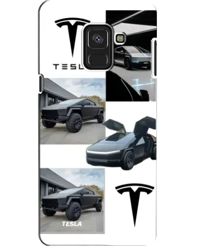 Чохол для Samsung Galaxy A8 2018 (A530F) з картинкою «Колаж Cybertruck Tesla» Чохол для Samsung Galaxy A8 2018 (A530F) з картинкою «Колаж Cybertruck Tesla»
