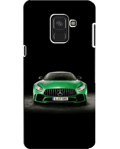 Чохол для Samsung Galaxy A8 2018 (A530F) з картинкою «Mercedes — неоновий лого» Чохол для Samsung Galaxy A8 2018 (A530F) з картинкою «Mercedes — неоновий лого»