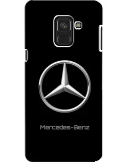 Чохол для Samsung Galaxy A8 2018 (A530F) з картинкою «Mercedes Silver Logo»