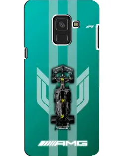 Чохол для Samsung Galaxy A8 2018 (A530F) з картинкою «Mercedes AMG Petronas»