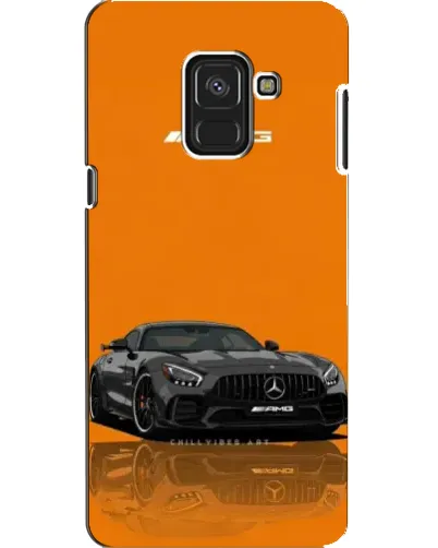 Чохол для Samsung Galaxy A8 2018 (A530F) з картинкою «Помаранчевий Mercedes AMG» Чохол для Samsung Galaxy A8 2018 (A530F) з картинкою «Помаранчевий Mercedes AMG»