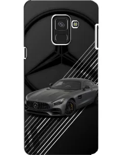 Чохол для Samsung Galaxy A8 2018 (A530F) з картинкою «Mercedes AMG — графіка»