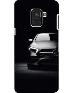 Чохол для Samsung Galaxy A8 2018 (A530F) з картинкою «Світло фар Mercedes»