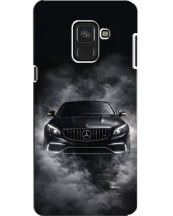 Чохол для Samsung Galaxy A8 2018 (A530F) з картинкою «Mercedes у диму»