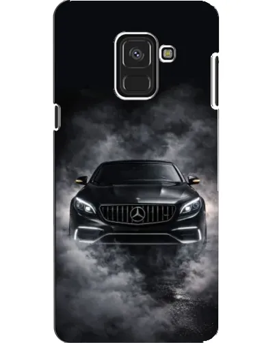 Чохол для Samsung Galaxy A8 2018 (A530F) з картинкою «Mercedes у диму» Чохол для Samsung Galaxy A8 2018 (A530F) з картинкою «Mercedes у диму»