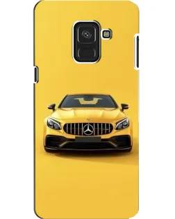 Чохол для Samsung Galaxy A8 2018 (A530F) з картинкою «Жовтий Mercedes GT»