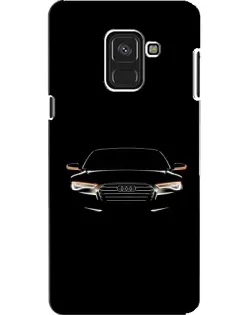 Чохол для Samsung Galaxy A8 2018 (A530F) з картинкою «Audi — нічний контур»