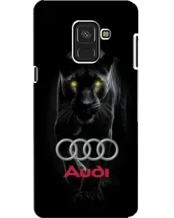 Чохол для Samsung Galaxy A8 2018 (A530F) з картинкою «Пантера та Audi»
