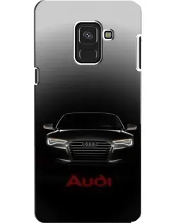 Чохол для Samsung Galaxy A8 2018 (A530F) з картинкою «Audi — градієнтний контур»
