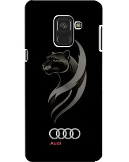 Чохол для Samsung Galaxy A8 2018 (A530F) з картинкою «Графіка — пантера та Audi»