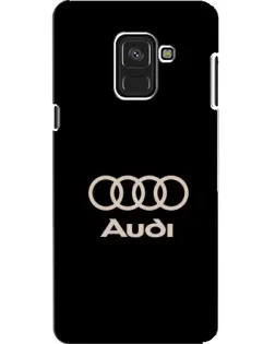 Чохол для Samsung Galaxy A8 2018 (A530F) з картинкою «Audi — золотий логотип»