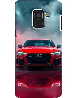 Чохол для Samsung Galaxy A8 2018 (A530F) з картинкою «Audi RS — червоний стиль»