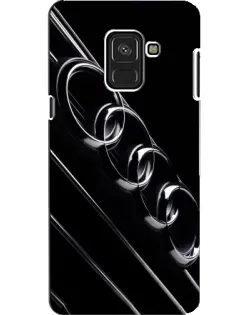 Чохол для Samsung Galaxy A8 2018 (A530F) з картинкою «Audi — абстрактні кільця»