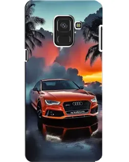 Чохол для Samsung Galaxy A8 2018 (A530F) з картинкою «Audi — захід сонця»