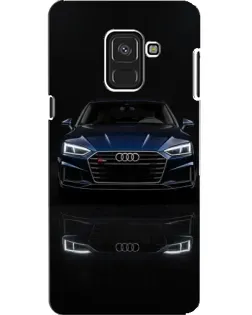 Чохол для Samsung Galaxy A8 2018 (A530F) з картинкою «Audi — нічне відображення»