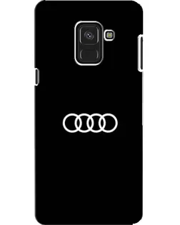 Чохол для Samsung Galaxy A8 2018 (A530F) з картинкою «Audi White Logo»