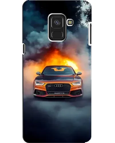 Чохол для Samsung Galaxy A8 2018 (A530F) з картинкою «Audi у вогняному диму» Чохол для Samsung Galaxy A8 2018 (A530F) з картинкою «Audi у вогняному диму»