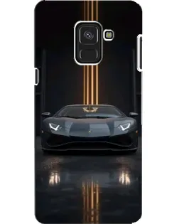 Чохол для Samsung Galaxy A8 2018 (A530F) з картинкою «Lamborghini золоті лінії» Чохол для Samsung Galaxy A8 2018 (A530F) з картинкою «Lamborghini золоті лінії»