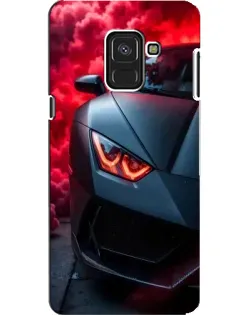 Чохол для Samsung Galaxy A8 2018 (A530F) з картинкою «Lamborghini червоне сяйво» Чохол для Samsung Galaxy A8 2018 (A530F) з картинкою «Lamborghini червоне сяйво»