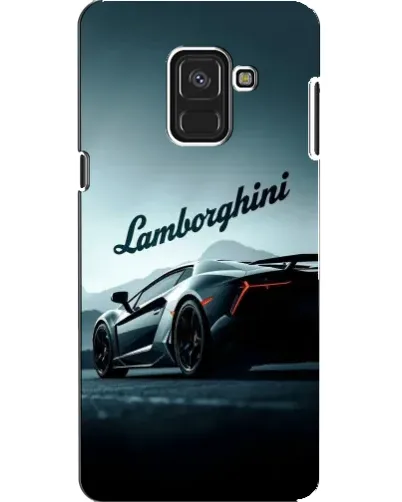 Чехол для Samsung Galaxy A8 2018 (A530F) с картинкой «Классическая надпись Lamborghini» Чехол для Samsung Galaxy A8 2018 (A530F) с картинкой «Классическая надпись Lamborghini»