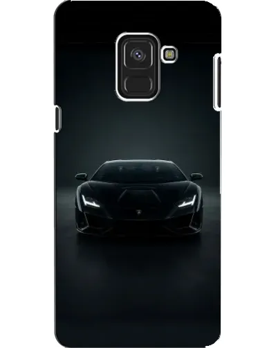 Чехол для Samsung Galaxy A8 2018 (A530F) с картинкой «Черный Lamborghini Aventador» Чехол для Samsung Galaxy A8 2018 (A530F) с картинкой «Черный Lamborghini Aventador»