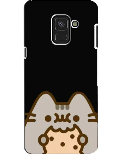 Чехол для Samsung Galaxy A8 2018 (A530F) с картинкой «Пушин на черном» Чехол для Samsung Galaxy A8 2018 (A530F) с картинкой «Пушин на черном»