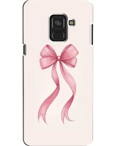 Чехол для Samsung Galaxy A8 2018 (A530F) с картинкой «Розовый бант»