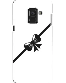 Чохол для Samsung Galaxy A8 2018 (A530F) з картинкою «Діагональний бант»
