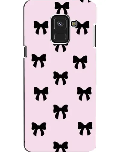 Чохол для Samsung Galaxy A8 2018 (A530F) з картинкою «Чорні банти Coquette» Чохол для Samsung Galaxy A8 2018 (A530F) з картинкою «Чорні банти Coquette»