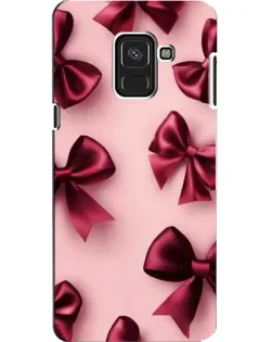 Чохол для Samsung Galaxy A8 2018 (A530F) з картинкою «Бордовий атлас»