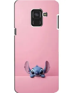Чохол для Samsung Galaxy A8 2018 (A530F) з картинкою «Stitch визирає»