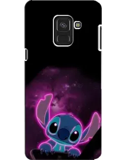 Чохол для Samsung Galaxy A8 2018 (A530F) з картинкою «Неоновий Stitch»