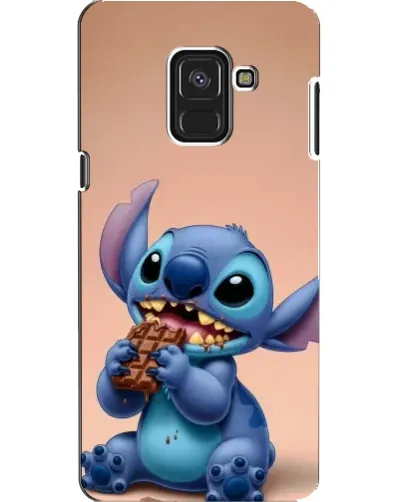 Чохол для Samsung Galaxy A8 2018 (A530F) з картинкою «Стіч їсть шоколад» Чохол для Samsung Galaxy A8 2018 (A530F) з картинкою «Стіч їсть шоколад»