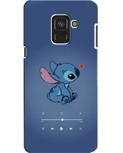Чохол для Samsung Galaxy A8 2018 (A530F) з картинкою «Музичний Stitch»