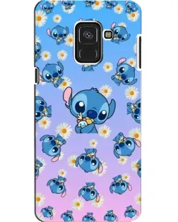 Чохол для Samsung Galaxy A8 2018 (A530F) з картинкою «Патерн зі Стічем»